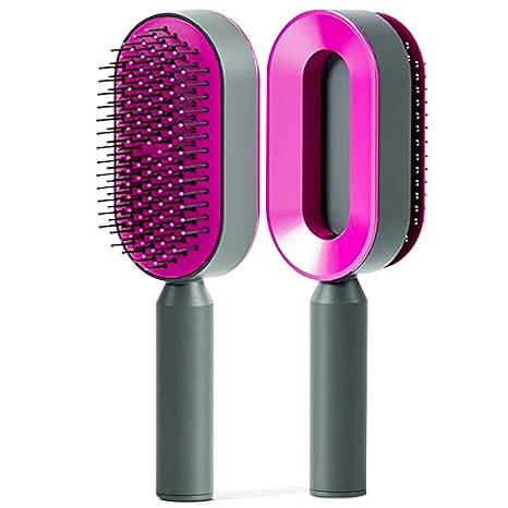 3D Self Cleaning Hair Brush (Free Scalp Massager)
