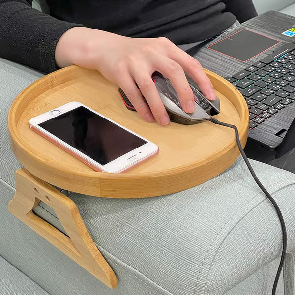Sofa Armrest Tray Table