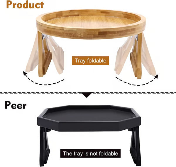 Sofa Armrest Tray Table