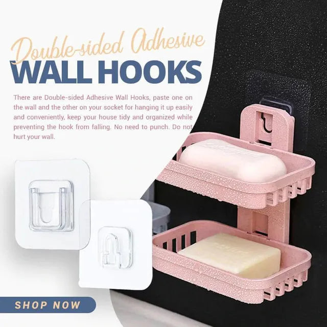 Double Sided Adhesive Wall Hooks