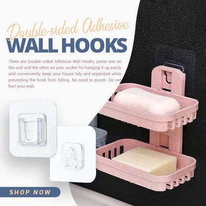 Double Sided Adhesive Wall Hooks