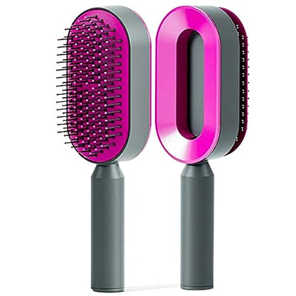 3D Self Cleaning Hair Brush (Free Scalp Massager)