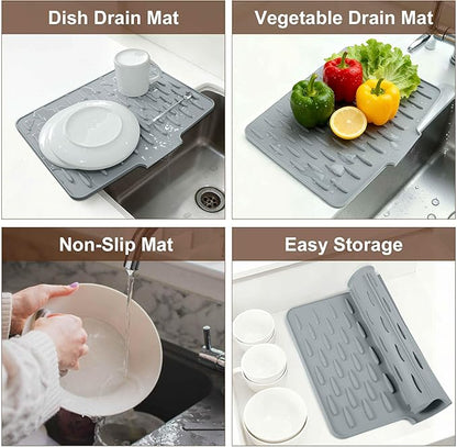 Silicone Dish Drying Mat (Imported Big Size)