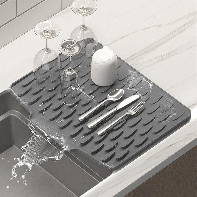 Silicone Dish Drying Mat (Imported Big Size)