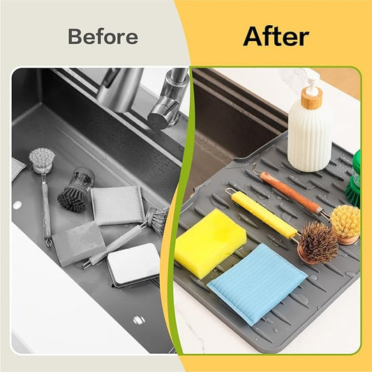 Silicone Dish Drying Mat (Imported + Big Size)