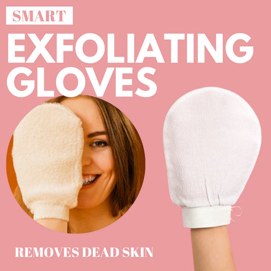 Exfoliating Bath Gloves + Loofah (2 in 1)