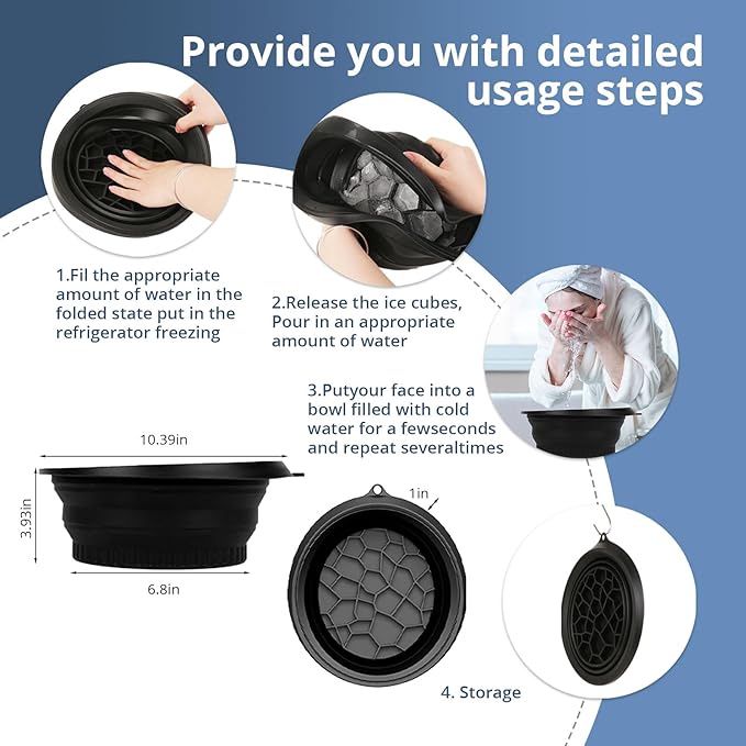 Ice Facial Bowl-Facial Cold Plunge