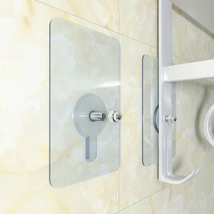 Punch Free & Drill Free Wall Hooks Screw Stickers
