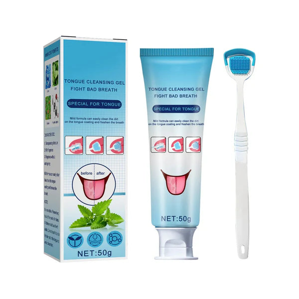 Tung Cleaning Gel + FREE Tongue Brush